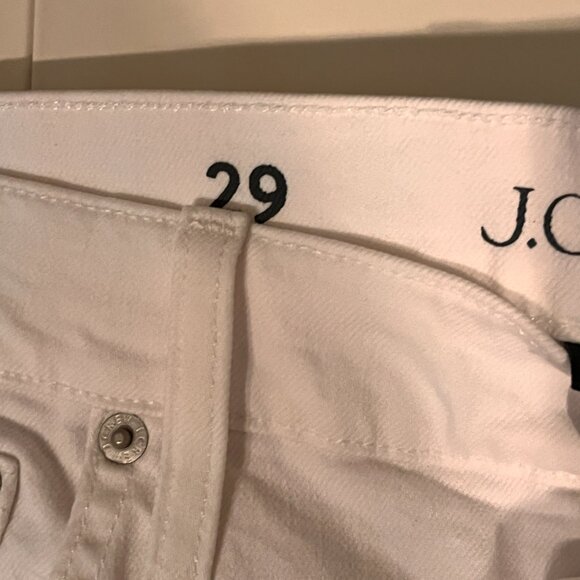 J.Crew Slim Demi Boot White Jeans – Size 29 (NWT, Retail $148) - Picture 11 of 16
